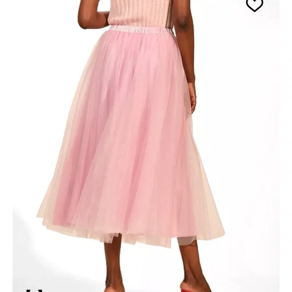 Isaac Mizrahi Pink Tulle Midi Skirt - NWT - Picture 2 of 8